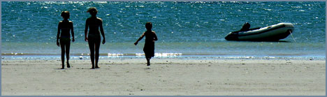 Playas en la Patagonia