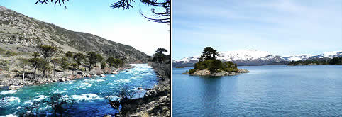 Pesca en Villa Pehuenia Neuquen